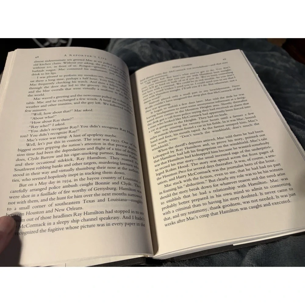 A Reporter's‎ Life by Walter Cronkite (1996, Hardcover)